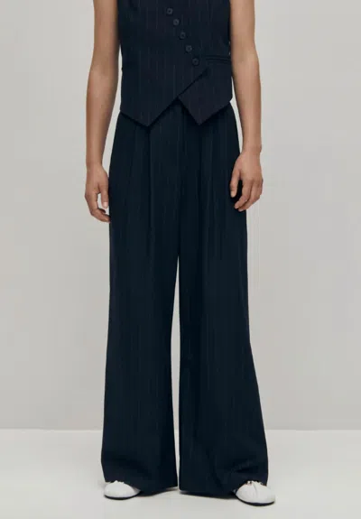 Alohas Megan Tailored Pants In Blue