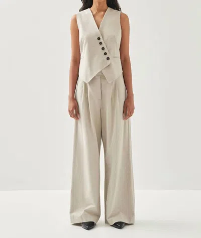 Alohas Meran Trousers In Beige In Neutral