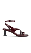 Alohas Miquela Ankle-strap Sculpted-heel Sandals