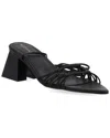 Alohas Mirage Leather Sandal In Black
