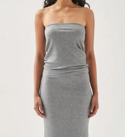 Alohas Mona Tank In Grey In Gray