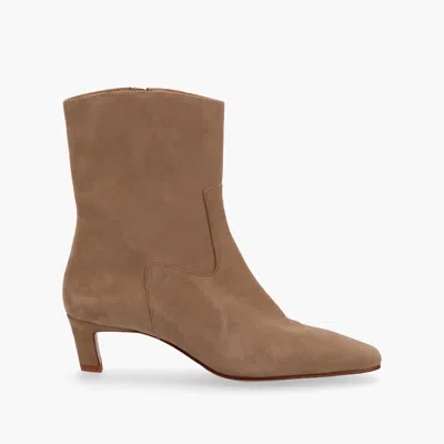 Alohas Nash Ankle Boot In Beige