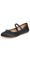 Alohas Odette Black Ballet Flats Black In Black