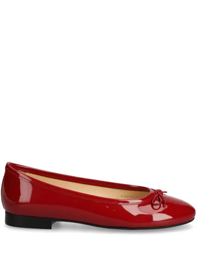 Alohas Oriana Onix Ballet Flats In Red