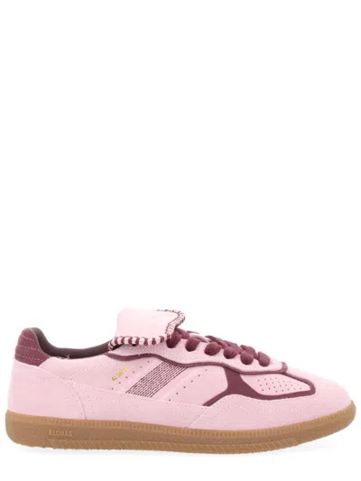 Alohas Pink Lace-up Sneakers In Multi
