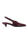 Alohas Pointed Toe Slingback Pumps In Multi