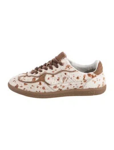 Pre-owned Alohas Ponyhair Animal Print Sneakers In Multicolor