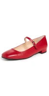 Alohas Por Do Sol Ballet Flats Red In Red