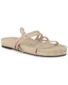 Alohas Rayna Leather Sandals In Beige