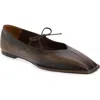 Alohas Rosalind Ballet Flat In Brown