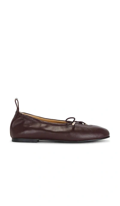 Alohas Rosalind Ballet Flat In Brown