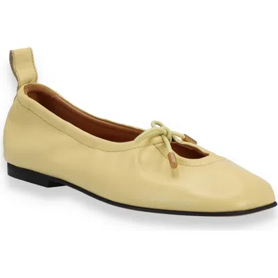 Alohas Rosalind Ballet Flat In Yellow