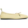 Alohas Rosalind Ballet Flat In Yellow