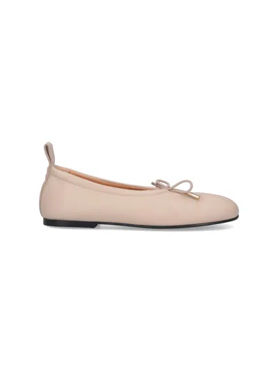 Alohas "rosalind" Ballet Flats In Beige