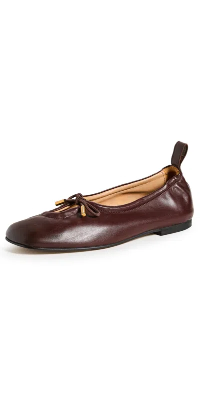 Alohas Womens Brown Rosalind Leather Ballet Flats Eur 36.5 / 3.5 Uk