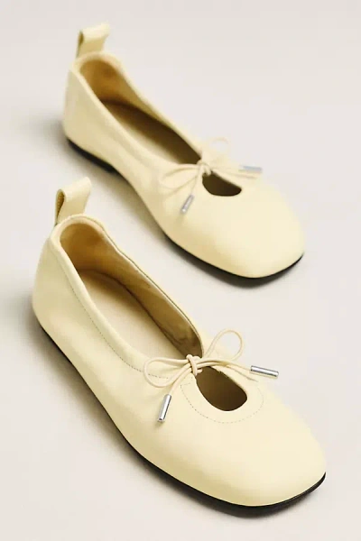 Alohas Rosalind Ballet Flats In Yellow