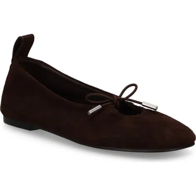 Alohas Rosalind Leather Ballet Flat In Brown