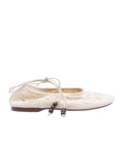 ALOHAS ROSEMARY ANKLE STRAPPED BALLERINAS