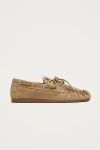 Alohas Rowan Boat Shoe In Beige, Women's At Urban Outfitters In Brown
