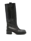 Alohas Sajan Riding Boots In Black