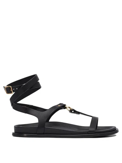 Alohas Sandals In Black