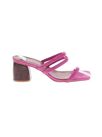Pre-owned Alohas Sandals In Pink