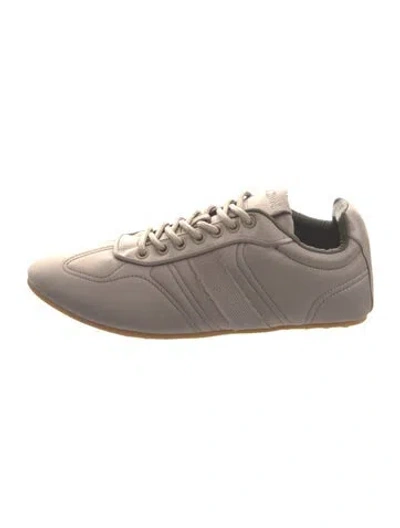 Pre-owned Alohas Satin Sneakers In Neutral