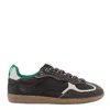 Alohas Tb.490 Trek Brown Leather Sneakers Sneakers & Slip-on Brown In Black