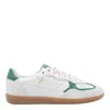 Alohas Leather Lace-up Sneakers In White
