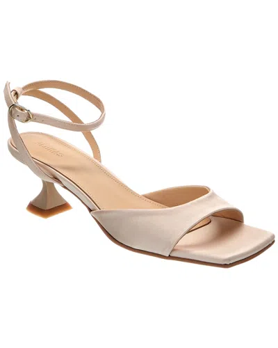 Alohas Skye Leather Sandal In White