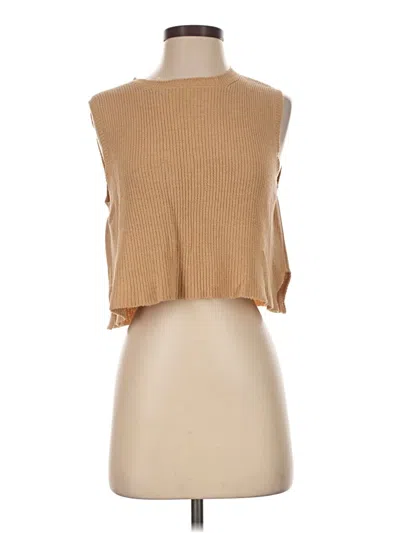 Pre-owned Alohas Sleeveless T-shirt In Tan