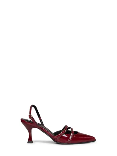 Alohas Slingback Heel In Red