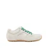 Alohas Light Grey Leather Tb 56 Suede Fuzzy Sneakers