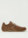 Alohas Tb.56 Suede Cream Leather Sneakers In Brown