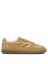 Alohas Tb 490 Low-top Suede Sneakers With Lace Inserts