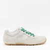 Alohas Tb.56 Suede Fuzzy Light Grey Leather Sneakers