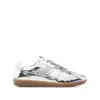 Alohas Tb.490 Rife Shimmer Metallic Leather Sneakers In Multicolor