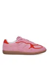 Alohas Tb.490 Rife Sea Pink Leather Sneakers In Pink