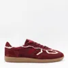 Alohas Burgundy Leather Tb 490 Crochet Sneakers In Brown