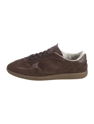 Pre-owned Alohas Suede Athletic Sneakers In Brown