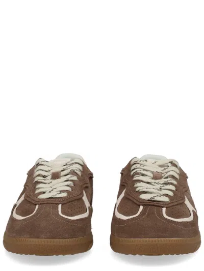 Alohas Suede Lace-up Sneakers In Multi