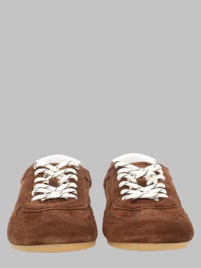 Alohas Suede Lace-up Sneakers In Multi