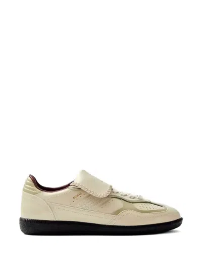 Alohas Suede Long Tongue Sneakers In Neutral