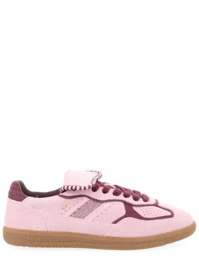 Alohas Suede Low-top Sneaker In Pink
