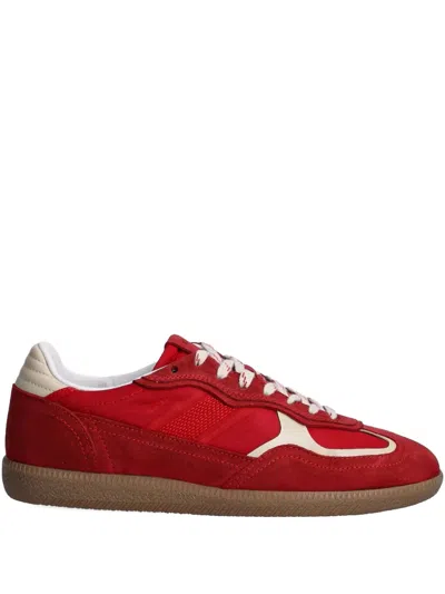 Alohas Suede Panelled Sneakers