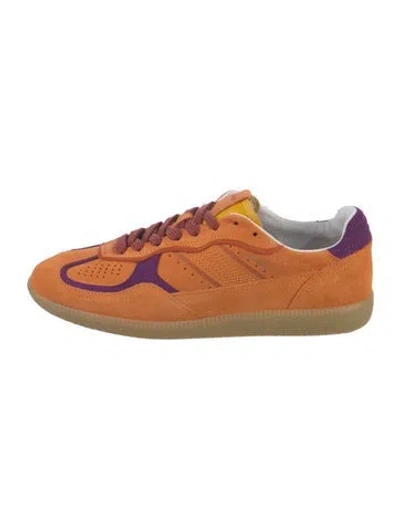 Pre-owned Alohas Suede Sneakers In Orange