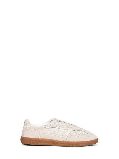 Alohas Suede With Crochet Inserts Sneaker In Pink