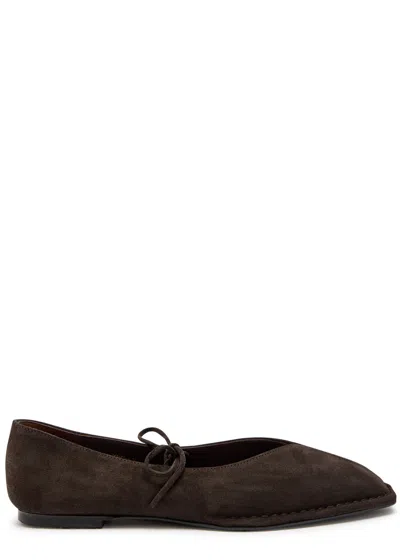Alohas Swat Suede Ballet Flats