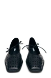 Alohas Sway Ballet Flat In Black
