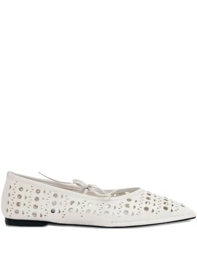 ALOHAS SWAY SLIT FLAT PUMPS